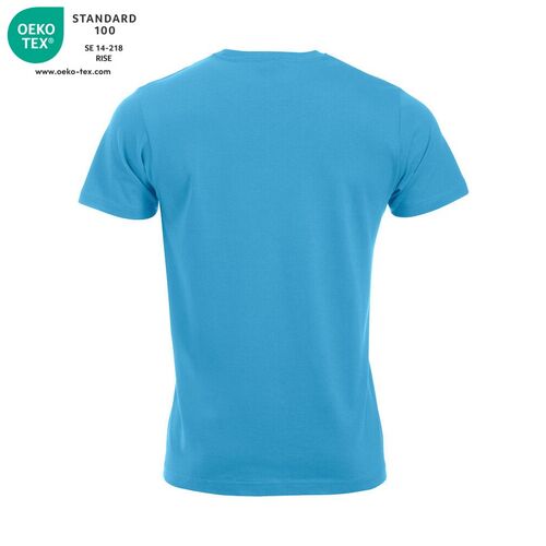 Camiseta manga corta Mod. CLASSIC-T Azul turquesa (54) Talla 3XL