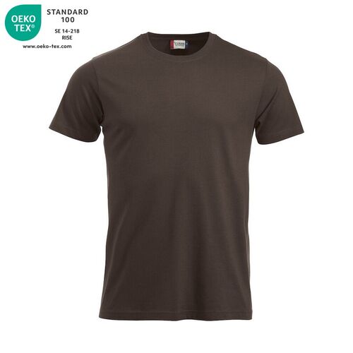 Camiseta manga corta Mod. CLASSIC-T Café (825) Talla L