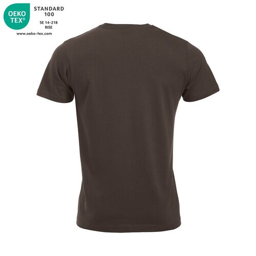 Camiseta manga corta Mod. CLASSIC-T Café (825) Talla L