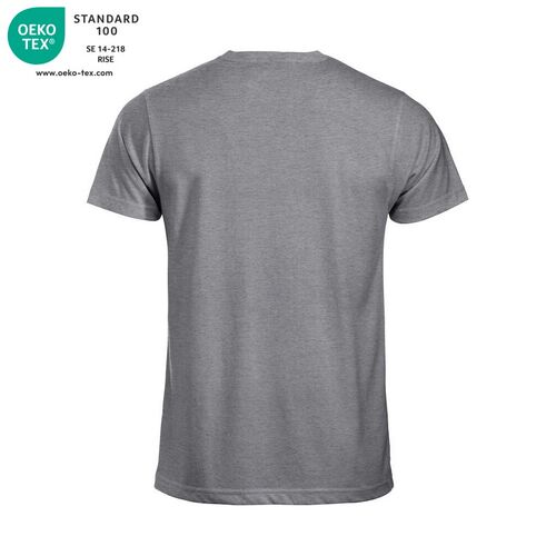 Camiseta manga corta Mod. CLASSIC-T Gris jaspeado (95) Talla M