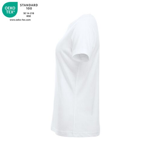 Camiseta manga corta de mujer Mod. CLASSIC-T LADIES Blanco (00) Talla S