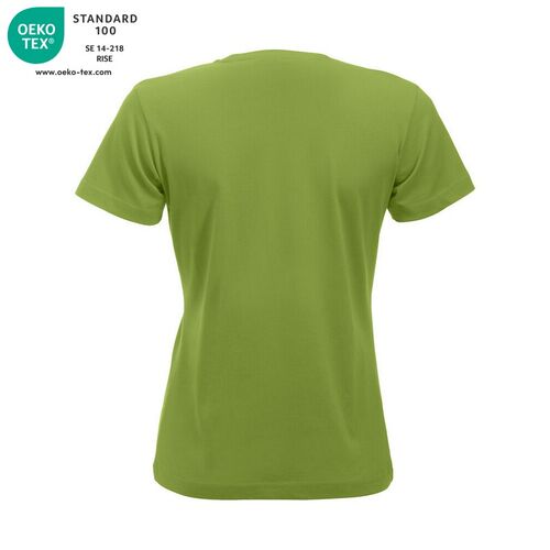 Camiseta de mujer Mod. CLASSIC-T LADIES Verde pistacho (67) Talla XS