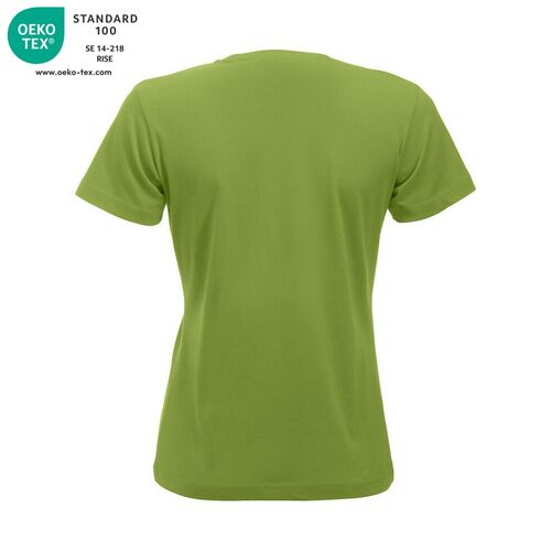 Camiseta manga corta de mujer Mod. CLASSIC-T LADIES Verde pistacho (67) Talla M