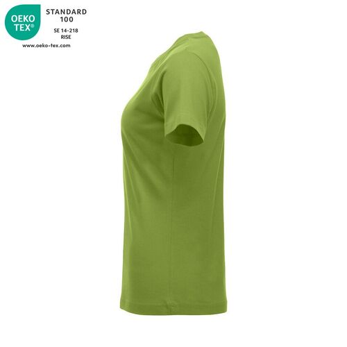 Camiseta manga corta de mujer Mod. CLASSIC-T LADIES Verde pistacho (67) Talla M