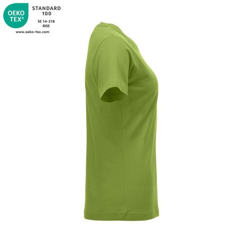 Camiseta manga corta de mujer Mod. CLASSIC-T LADIES Verde pistacho (67) Talla M