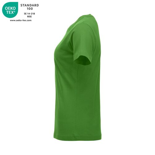 Camiseta de mujer Mod. CLASSIC-T LADIES Verde manzana (605) Talla XS