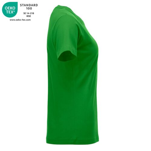 Camiseta de mujer Mod. CLASSIC-T LADIES Verde manzana (605) Talla XS