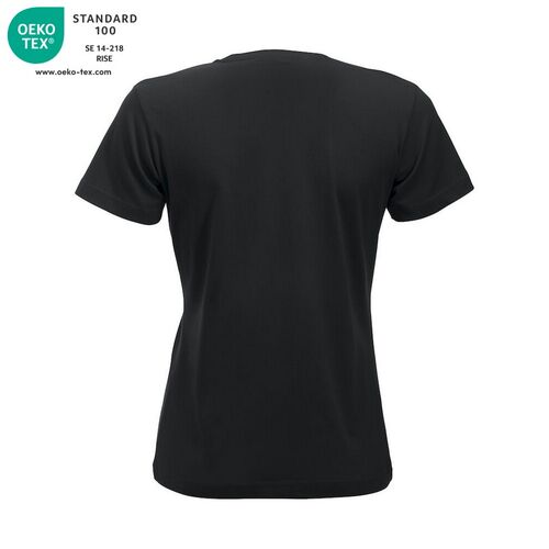 Camiseta manga corta de mujer Mod. CLASSIC-T LADIES Negro (99) Talla XS