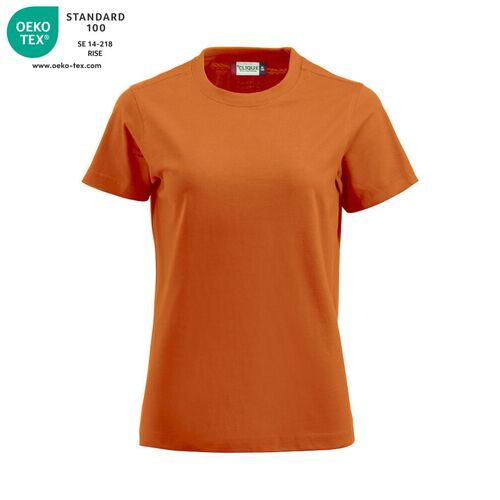 Camiseta manga corta Mod. PREMIUM-T LADIES Naranja rojizo (18) Talla S