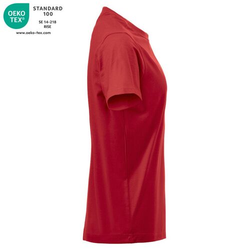 Camiseta manga corta Mod. PREMIUM-T LADIES Rojo (35) Talla L