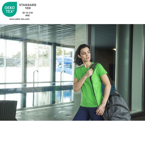 Camiseta manga corta Mod. PREMIUM-T LADIES Verde manzana (605) Talla L
