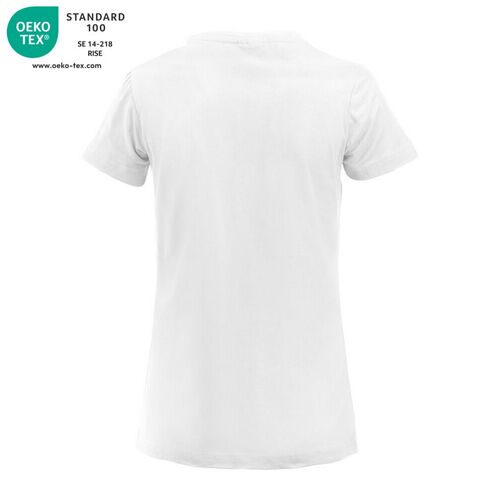 Camiseta de manga corta de señora Mod. CAROLI Blanco (00) Talla M