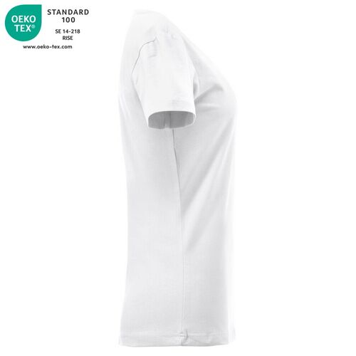 Camiseta de manga corta de señora Mod. CAROLI Blanco (00) Talla M