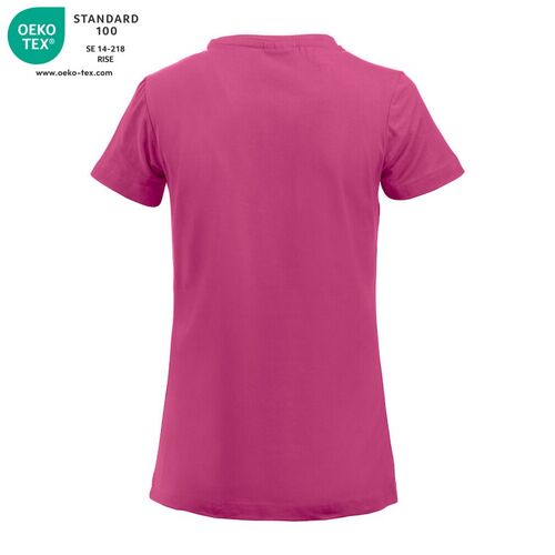 Camiseta de manga corta de señora Mod. CAROLI Cereza chicle (300) Talla S
