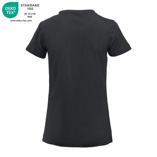 Camiseta de manga corta de señora Mod. CAROLINA Negro (99) Talla M