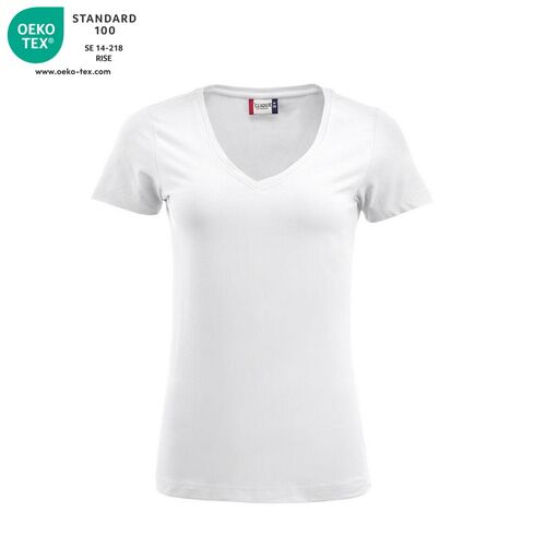 Camiseta de manga corta de señora Mod. ARDEN Blanco (00) Talla S