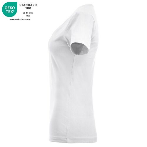 Camiseta de manga corta de señora Mod. ARDEN Blanco (00) Talla S