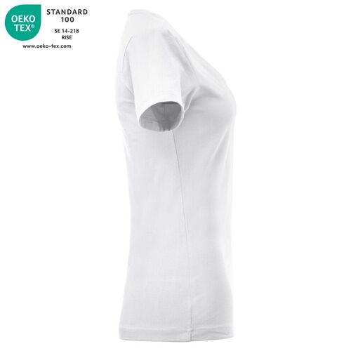 Camiseta de manga corta de señora Mod. ARDEN Blanco (00) Talla S