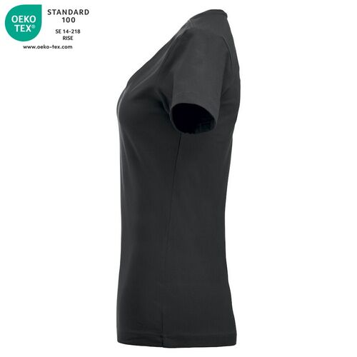 Camiseta de manga corta de señora Mod. ARDEN Negro (99) Talla S