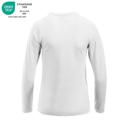 Camiseta de mujer Mod. CAROLINA LS Blanco (00) Talla M