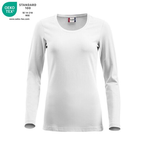 Camiseta de mujer Mod. CAROLINA LS Blanco (00) Talla M