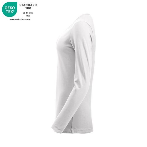 Camiseta de mujer Mod. CAROLINA LS Blanco (00) Talla M