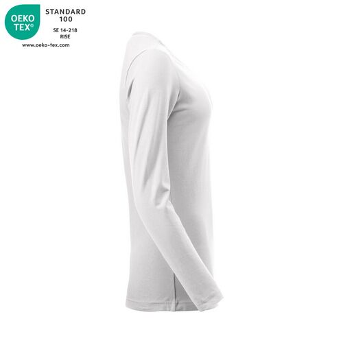 Camiseta de mujer Mod. CAROLINA LS Blanco (00) Talla M
