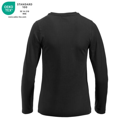 Camiseta de mujer Mod. CAROLINA LS Negro (99) Talla S