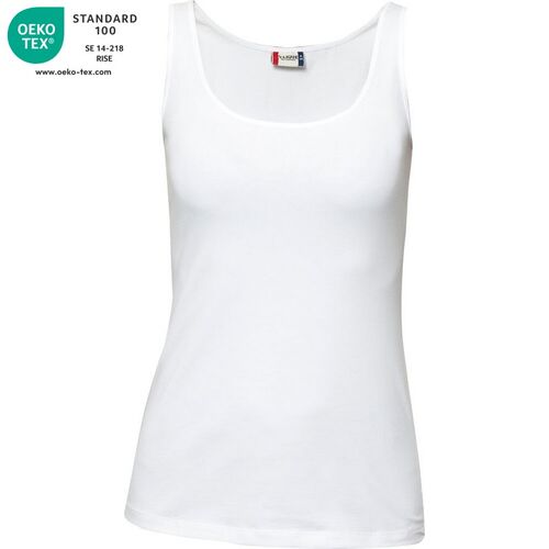 Camiseta de tirantes Mod. CAROLINA TANKTOP Blanco (00) Talla S