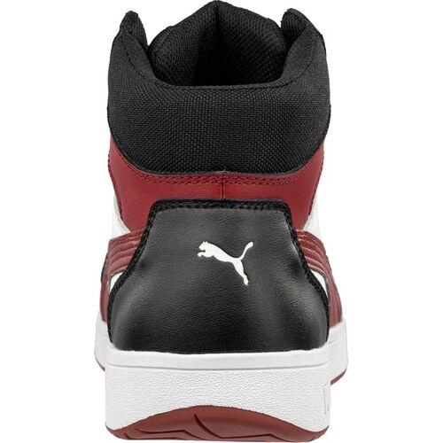 Bota de seguridad PUMA Mod. FRONTCOURT BLK/WHT/RED MID S3L ESD Talla 37