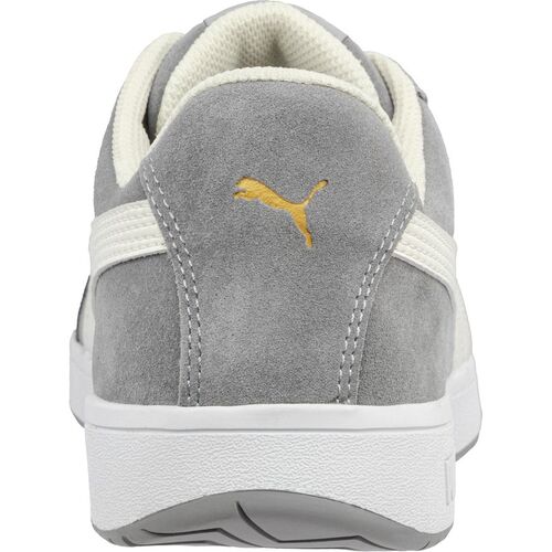 Zapato de seguridad PUMA Mod. ICONIC SUEDE GREY LOW S1P ESD Talla 36