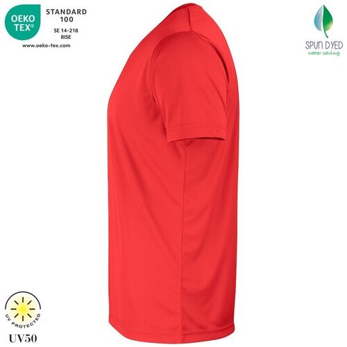 Camiseta técnica Mod. BASIC ACTIVA-T Rojo (35) Talla XXL