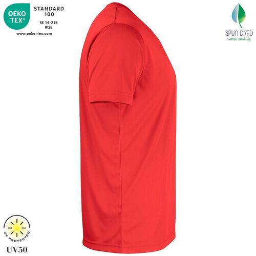 Camiseta técnica Mod. BASIC ACTIVA-T Rojo (35) Talla XXL