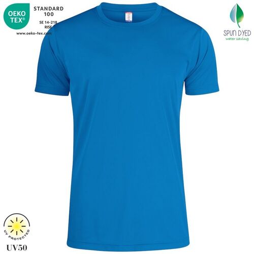 Camiseta tcnica Mod. BASIC ACTIVA-T Azul real (55) Talla XS