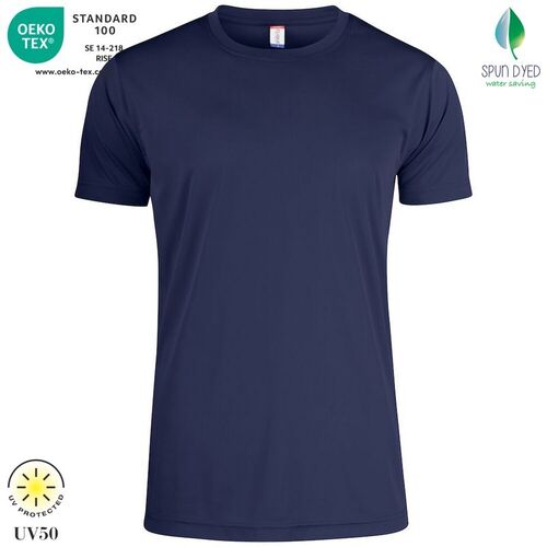 Camiseta tcnica Mod. BASIC ACTIVA-T Azul oscuro (580) Talla XS