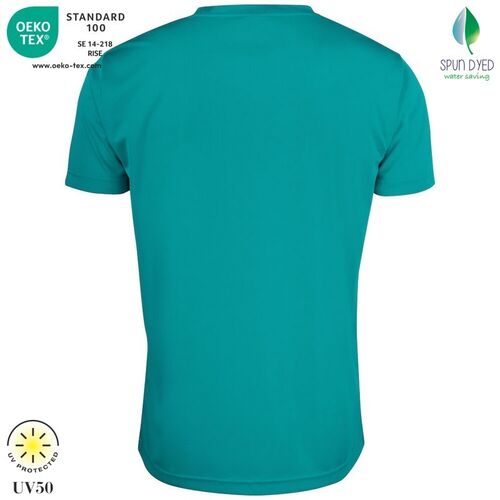 Camiseta tcnica Mod. BASIC ACTIVA-T Lagoon (599) Talla XS