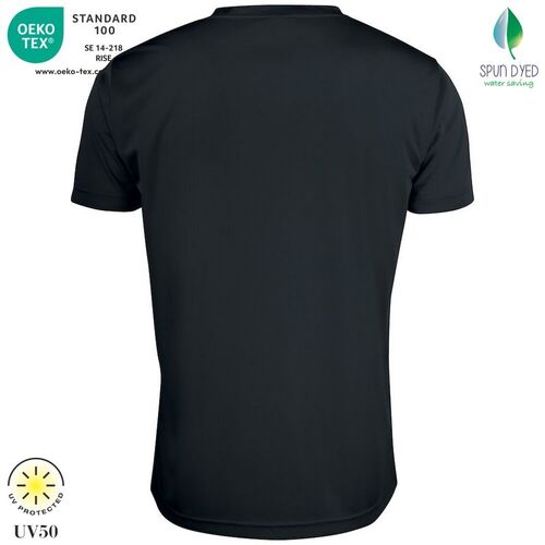 Camiseta tcnica Mod. BASIC ACTIVA-T Negro (99) Talla XS