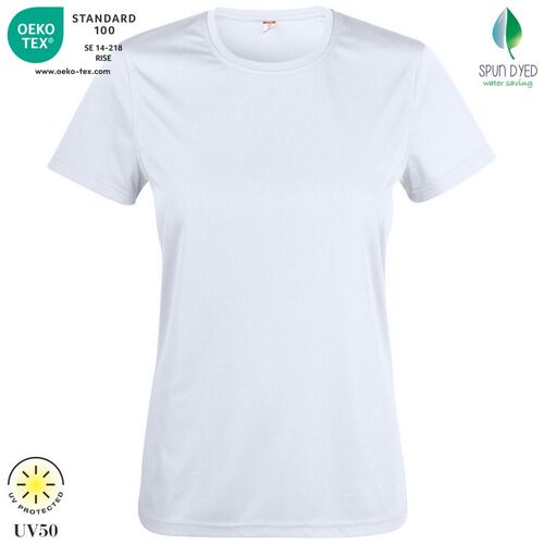 Camiseta tcnica Mod. BASIC ACTIVA-T LADIES Blanco (00) Talla XS