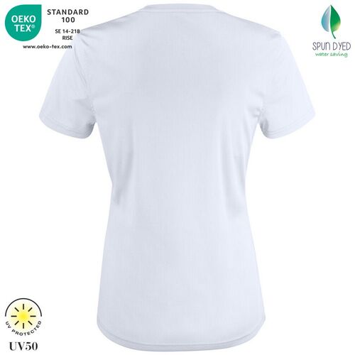 Camiseta tcnica Mod. BASIC ACTIVA-T LADIES Blanco (00) Talla XS