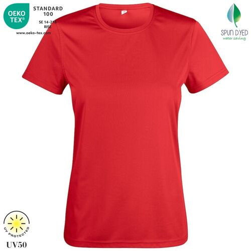 Camiseta tcnica Mod. BASIC ACTIVA-T LADIES Rojo (35) Talla M