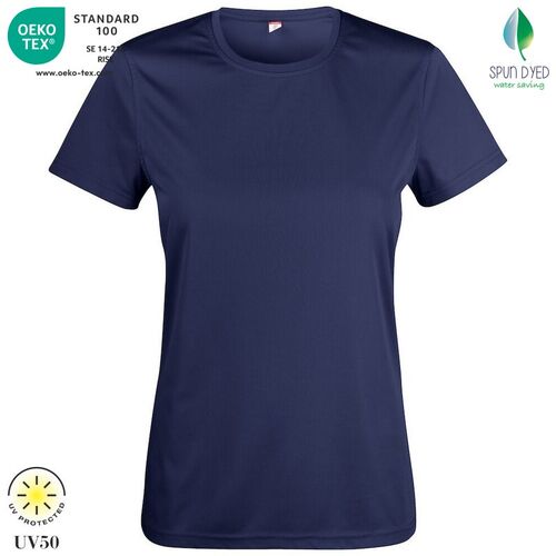 Camiseta tcnica Mod. BASIC ACTIVA-T LADIES Azul oscuro (580) Talla XS