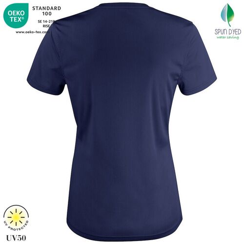 Camiseta tcnica Mod. BASIC ACTIVA-T LADIES Azul oscuro (580) Talla XS