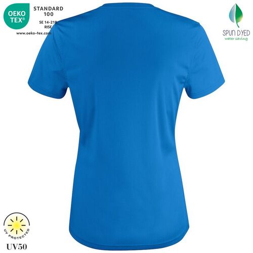 Camiseta tcnica Mod. BASIC ACTIVA-T LADIES Azul real (55) Talla S