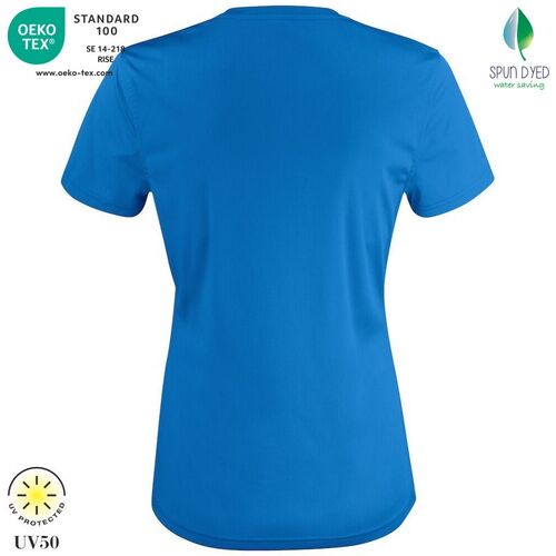 Camiseta técnica Mod. BASIC ACTIVA-T LADIES Azul real (55) Talla S