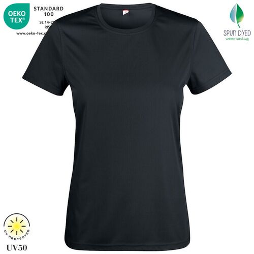 Camiseta tcnica Mod. BASIC ACTIVA-T LADIES Negro (99) Talla XS