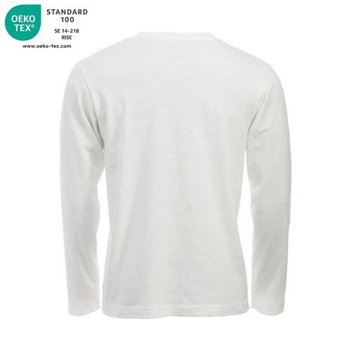 Camiseta de manga larga Mod. ORLANDO Blanco roto (07) Talla S