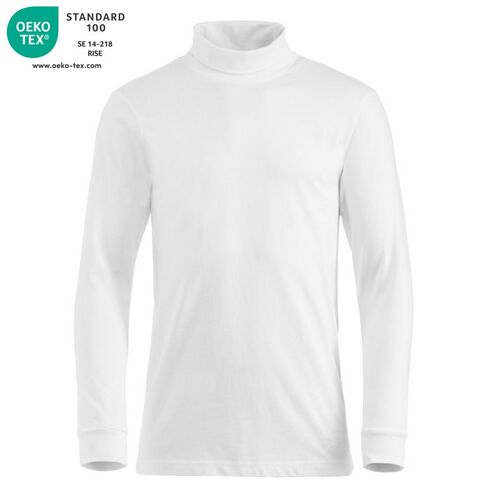 Jersey de cuello cisne Mod. ELGIN Blanco (00) Talla M