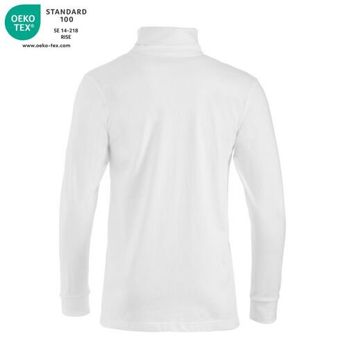 Jersey de cuello cisne Mod. ELGIN Blanco (00) Talla M