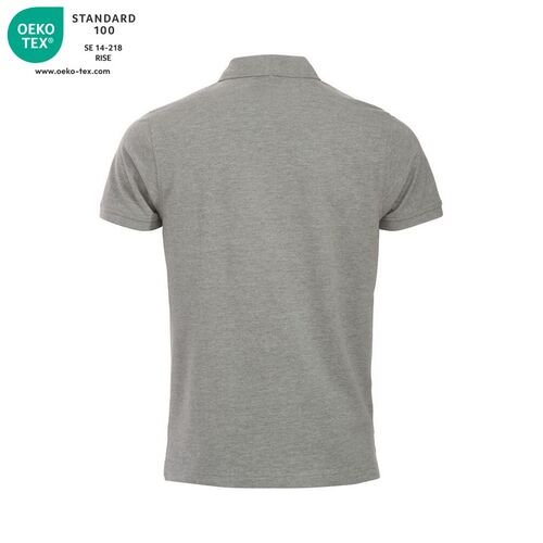 Polo manga corta Mod. CLASSIC LINCOLN Gris jaspeado (95) Talla XS