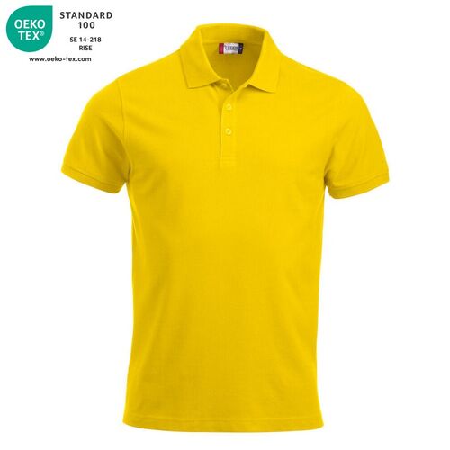 Polo manga corta Mod. CLASSIC LINCOLN Limón (10) Talla XS